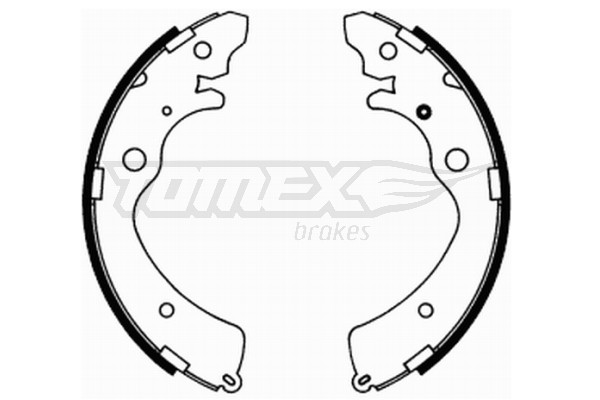 TOMEX Brakes Bremsbackensatz